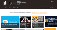 Desktop Screenshot of kexp.org